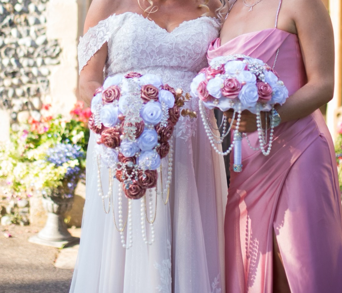 Cascading Bridal Bouquet